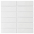 Barcelona 29,1x29,7x0,65 White Glossy Porcelain Glazed Rectangle