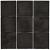 Kasba 29,7x29,7x0,65 Black Glossy Porcelain Glazed Square