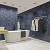 Kasba 29,7x29,7x0,65 Indigo Glossy Porcelain Glazed Square