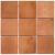 Kasba 29,7x29,7x0,65 Terra Glossy Porcelain Glazed Square
