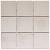 Kasba 29,7x29,7x0,65 White Glossy Porcelain Glazed Square