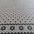 London 26x30x0,5 White + Black 18 black dots Porcelain Unglazed Hexagon