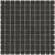 London 30x30x0,6 Black R11 Porcelain Unglazed Square