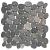 Natural Stone 30,5x30 Dark Grey Not impregnated Marble Pebbles