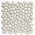 Natural Stone 30,5x30 Ivory Not impregnated Marble Pebbles