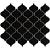 Paris 24,5x29,3x0,6 Black Glossy Porcelain Glazed Lantern