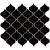 Paris 24,5x29,3x0,6 Black Matt Porcelain Glazed Lantern