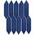 Paris 25,8x31,3x0,65 Blue Glossy Porcelain Glazed Picket
