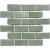Paris 29,1x29,6x0,65 Green Grey Glossy Porcelain Glazed Rectangle