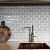 Paris 29,1x29,6x0,65 Light Grey Glossy Porcelain Glazed Rectangle