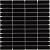 Paris 30x30x0,6 Black Glossy Porcelain Glazed Rectangle