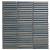 Sevilla 28,2x30,8x0,8 Grey - Blue speckle Glossy Porcelain Glazed Mini Finger