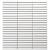 Sevilla 28,2x30,8x0,8 White Matt Porcelain Glazed Mini Finger
