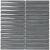 Sevilla 29,6x29,9x0,8 Grey Glossy Porcelain Glazed Finger