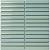 Sevilla 29,6x29,9x0,8 Turquoise Glossy Porcelain Glazed Finger