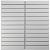 Sevilla 29,6x30x0,75 White Matt Porcelain Glazed Finger
