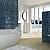 Valencia 27,8x32,5x0,5 Blue Matt + Glossy Glass Recycled Hexagon