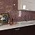 Valencia 27,8x32,5x0,5 Burgundy Matt + Glossy Glass Recycled Hexagon