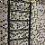 Valencia 27,8x32,5x0,5 Khaki Matt + Glossy Glass Recycled Hexagon