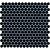 Venice – Pennyround 31,5x29,4x0,55 Black Glossy Porcelain Glazed Round