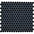 Venice – Pennyround 31,5x29,4x0,55 Black Matt Porcelain Glazed Round