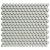 Venice – Pennyround 31,5x29,4x0,55 Light Grey Edge Glossy Porcelain Glazed Round