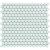 Venice – Pennyround 31,5x29,4x0,55 White Matt Porcelain Glazed Round