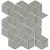 Paris 26,6x30,5x0,6 Light Grey Glossy Porcelain Glazed Cubic