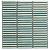 Sevilla 28,2x30,8x0,8 Light Green speckle Glossy Porcelain Glazed Mini Finger