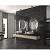 Valencia 27,8x32,5x0,5 Black Matt + Glossy Glass Recycled Hexagon