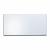 Mural wandtegel REC wit mat ca. 30x60x0.8cm