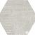 Fibre 25,5x29,4x0,95 Esagona Grey Nat