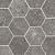 Leccese 28,5x33,5x1,05 Fossile Hexagon