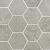 Leccese 28,5x33,5x1,05 Fumo Hexagon