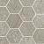 Leccese 28,5x33,5x1,05 Tortora Hexagon