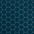 Hexa 31,6x31,6x0,4 deep navy matt mosaico