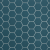 Hexa 31,6x31,6x0,4 ocean wave matt mosaico