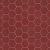 Hexa 31,6x31,6x0,4 rusty red matt mosaico