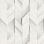 Kos 30x30x1 Vit Mat Mos Freccia 3D