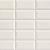 Concrete wall 7,5x15x0,8 diamond white glossy