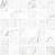 Miss marble 30x30x1,05 white polished mosaico