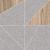 Grained 29x29x0,95 Zinc Tangram