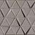 Effect 26x31x0,8 Triangle Caramel