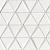 Effect 26x31x0,8 Triangle White