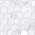 Essential 25,8x29,8x1 Hexagon Carrara Pul