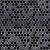 Glaze 29,5x30x0,5 Mini Hexagon Black