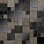 Metal 30,5x30,5x0,8 Acero Anthracite Mini 3D Cubes