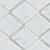 Victorian 20,5x24x0,8 Rhombus Carrara Aluminium