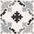 Patchy B&W 03 20x20x0,9 zwart