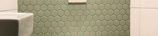 Keramische wandtegels - Hexagon